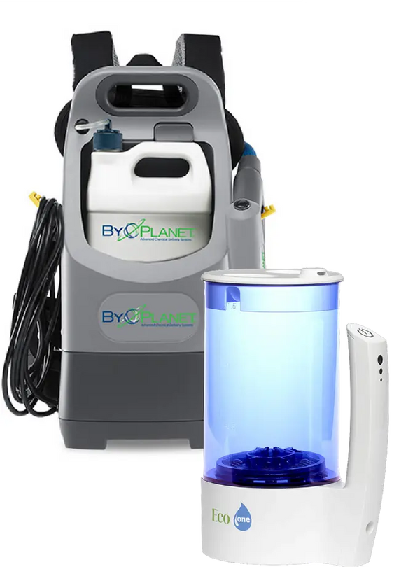 ByoPack™ Electrostatic Sprayer System & 2 x Eco Ones Natural cleaner and sanitizer system - Ecoloxtech