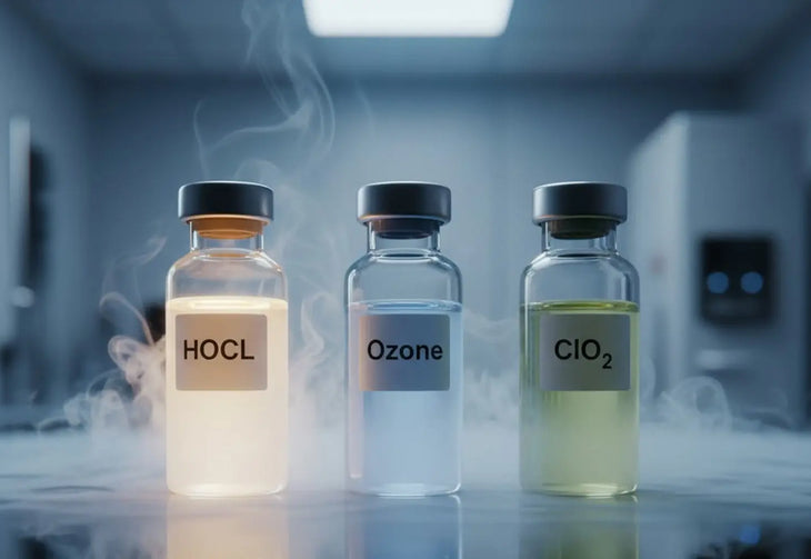 Comparing HOCl to Ozone and Chlorine Dioxide: What Works Best?
