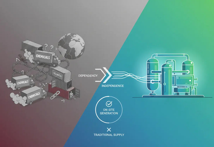 E300 vs E1200: Choosing the Right On-Site HOCl System When Your Chemical Supply Chain Is Under Pressure