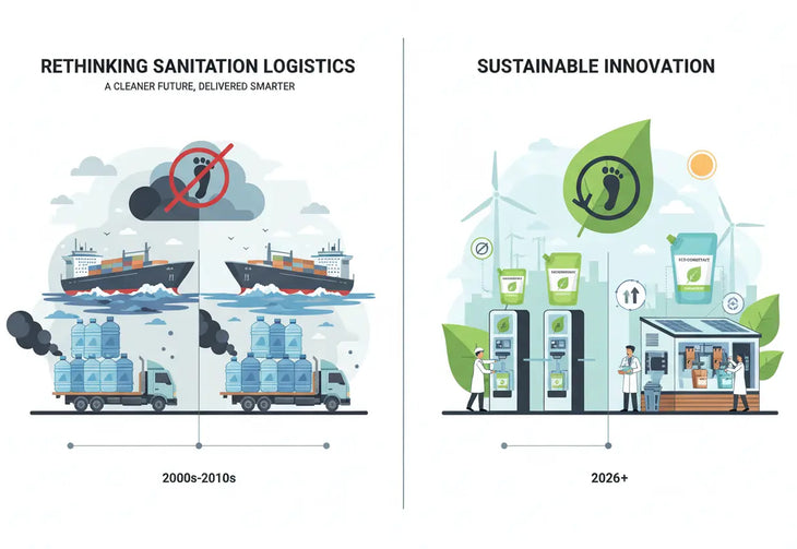 Stop Shipping Water: Why 2026 Is the Year to Rethink Sanitation Logistics
