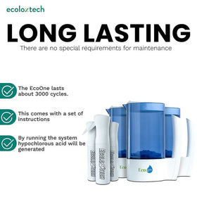 3x Eco One Electrolyzed Water System and 3x Ultra Fine Mister (3x Eco One & 3x Ultra Fine Mister) Ecoloxtech