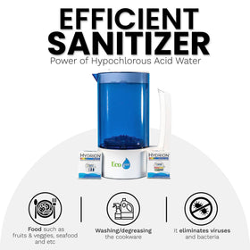 Eco One, Natural cleaner and sanitizer system (pH Test Paper & Chlorine Test Paper) - Ecoloxtech